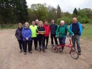 Savernake Event team (with 2016 relay trophy)